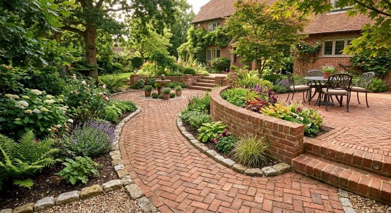 Brick Hardscape Construction in Providence, RI