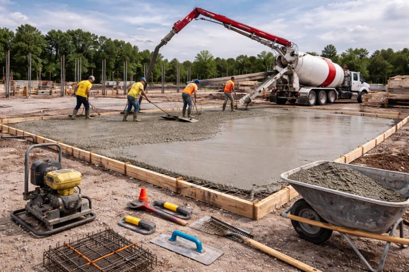 Commercial Slab Installation in Lakeland, FL