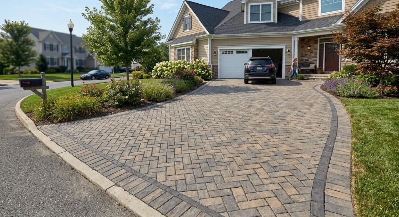 Paver Driveway Installation in Longmont, CO