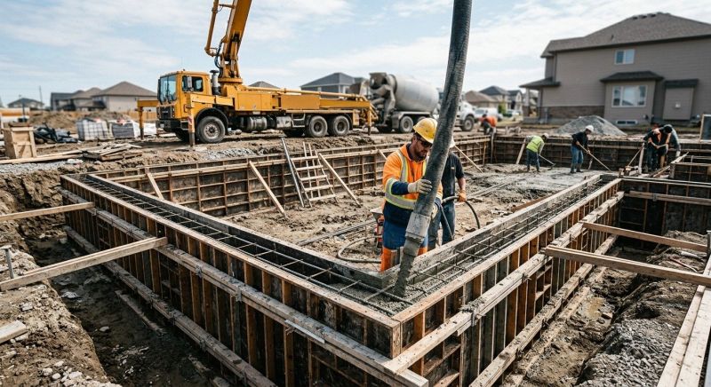 Basement Concrete Pouring in Greenville, SC