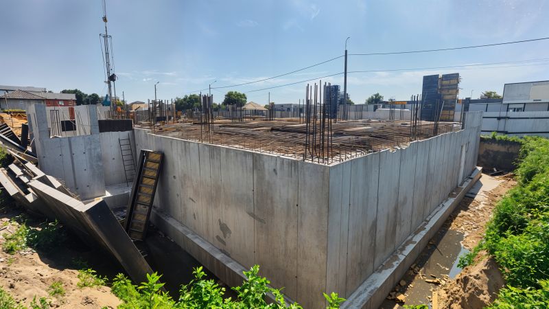Commercial Slab Construction in Cary, NC