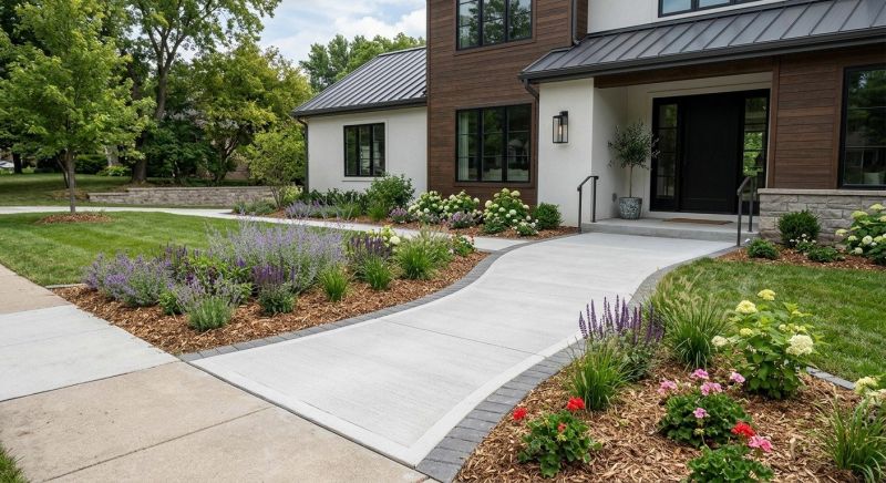 Concrete Path Installation in Denver, CO