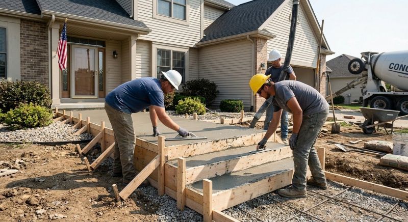 Concrete Ramp Installation in Sacramento, CA