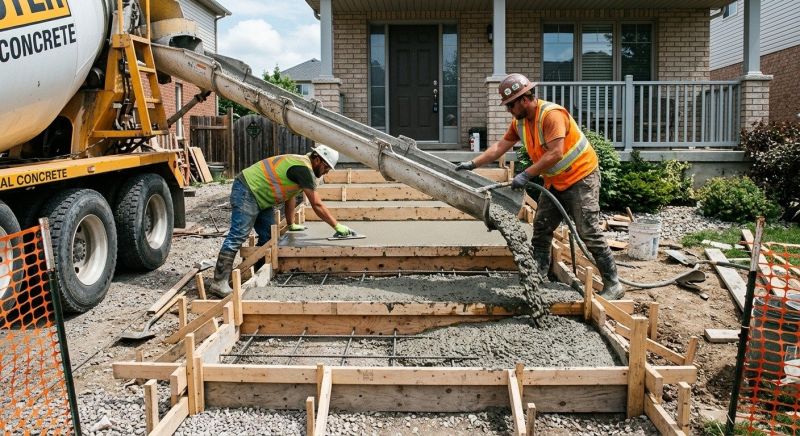 Concrete Steps Pouring in Fort Collins, CO