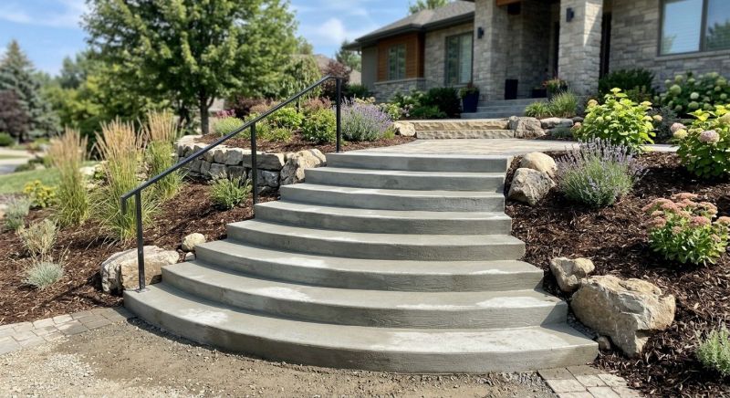 Concrete Steps Pouring in Denver, CO