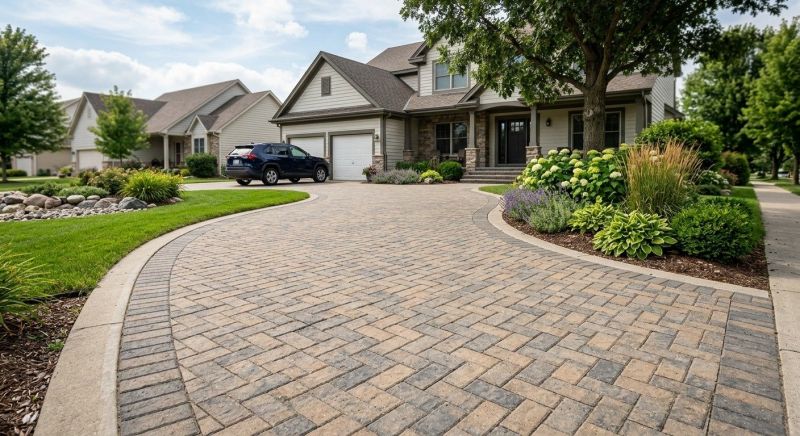 Driveway Pavers Replacement in Davis County, UT