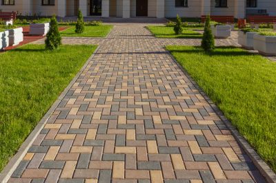 Patio Brick Installation in Providence, RI