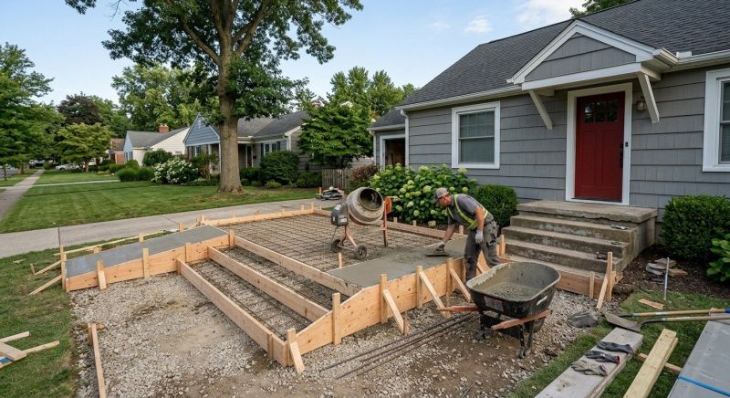 Porch Slab Installation in Salt Lake City, UT